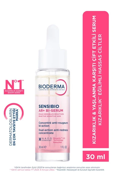 Bioderma Sensibio AR+ Bi-Serum 30 Ml- PUANLI- SKT:07/2027 ürün görseli 1