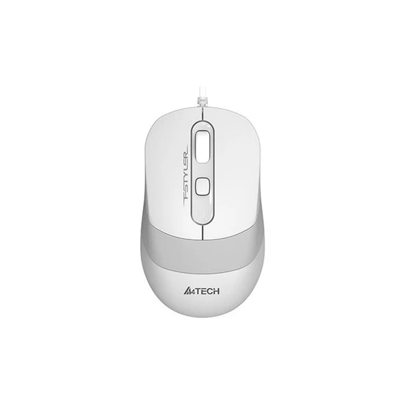 A4 Tech FM10 Beyaz Optik Kablolu Mouse ürün görseli 1