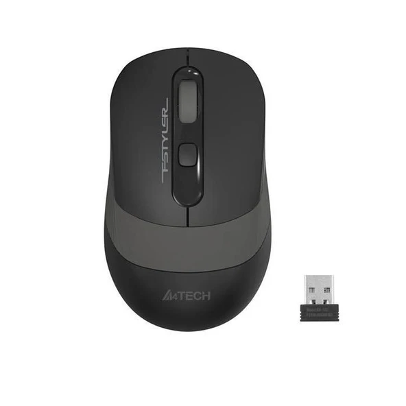 A4 Tech FG10 Gri Optik Kablosuz Mouse ürün görseli 1