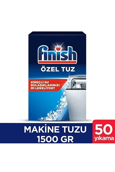 FİNİSH Bulaşık Makinesi Tuzu Kireç Kalıntılarına Karşı Koruyucu 1500 Gram 1 Adet ürün görseli 1