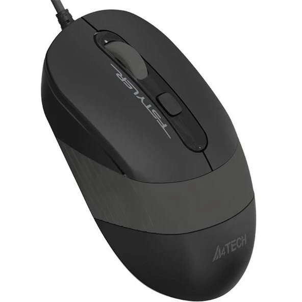 A4 Tech FM10 Gri Optik Kablolu Mouse ürün görseli 1