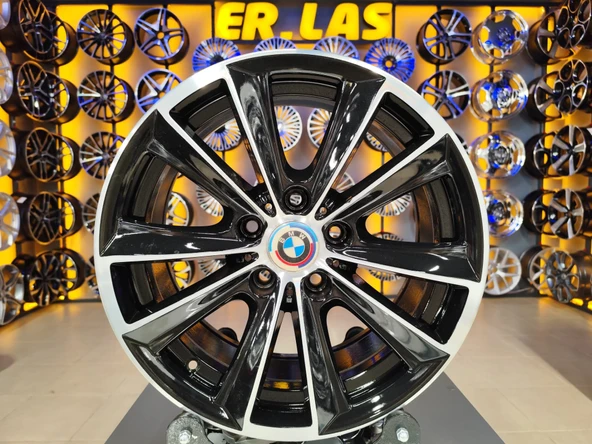 4 Adet BMW ORIJINAL 8*17 5*120 ET30 72.6 BLACK MACK JANT REVİZE EDİLMİŞ (Takım) ürün görseli 1