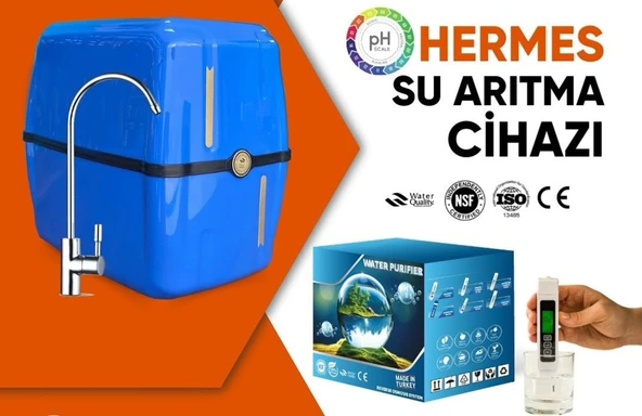 Asyam Hermes 8 LT 5 Aşamalı Su Arıtma Cihazı Kapalı Kasa ürün görseli 1