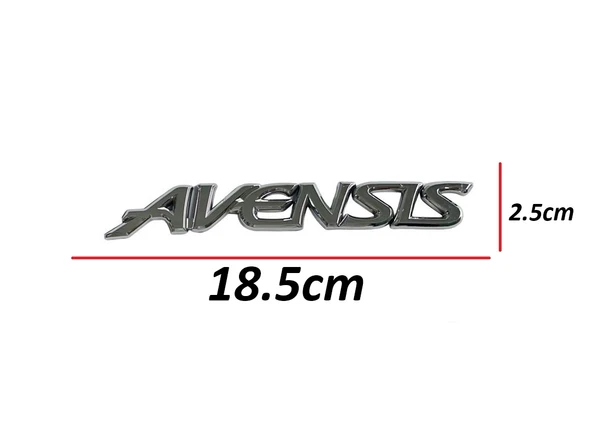BAGAJ KROM AVENSİS 03-17 ARKA (AVENSİS YAZISI) ürün görseli 1