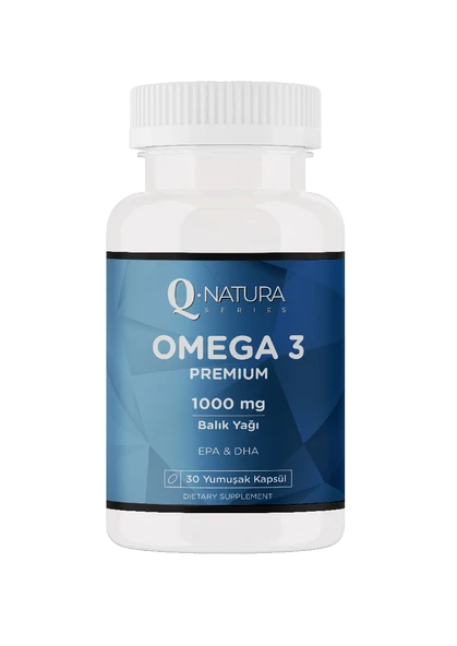 Q natura series Omega 3 Premium ürün görseli 1