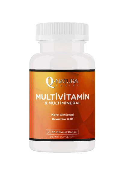 Q natura series Multivitamin & Multimineral 30 Kapsül ürün görseli 1
