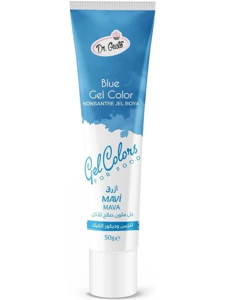 JEL BOYA DR.GUSTO  50 GR MAVİ ürün görseli 1