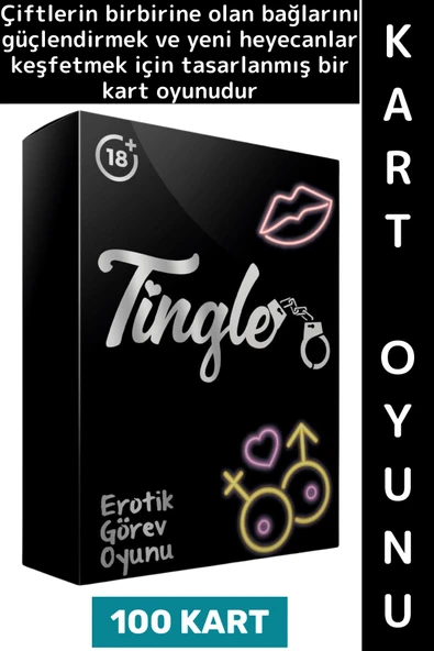 #KartOyunu Eğlenceli Romantik Keyif Vakit Sürpriz Görev Etkinlik Sevgili Çift İlişki 100 Kartlı Oyun ürün görseli 1