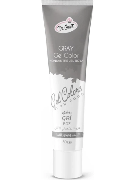 JEL BOYA DR.GUSTO  50 GR GRİ ürün görseli 1