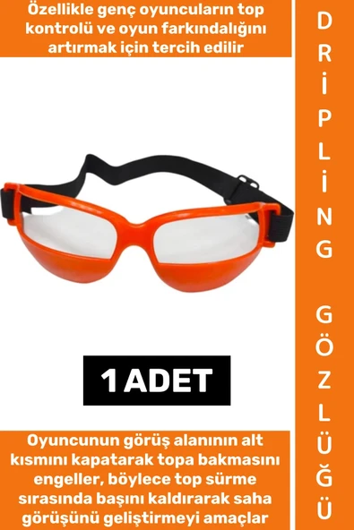 #DriplingGözlüğü Bisiklet Kayak Basketbol Antrenman Etkili Top Sürme Ayarlanabilir Dripling Gözlüğü ürün görseli 1