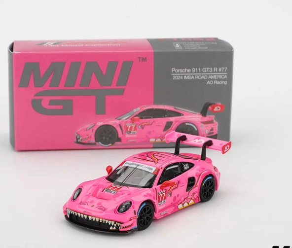 PTTAVM: Mini Gt 1052 1/64 Porsche 911 Gt3 R Ao Racing 2024 Imsa Road PTTAVM: Mini Gt 1052 1/64 Porsche 911 Gt3 R Ao Racing 2024 Imsa Road