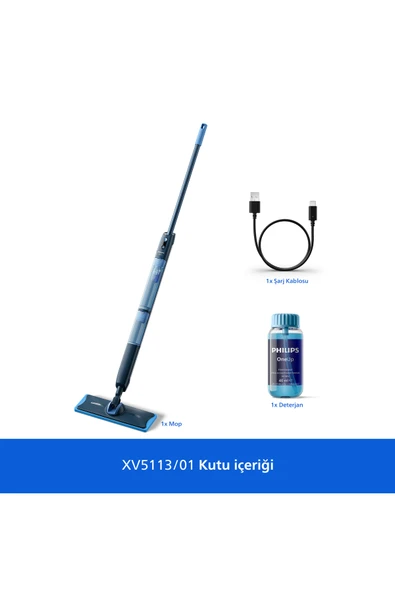 PHİLİPS XV5113/01 ELEKTRİKLİ MOP-5000 SERİSİ - Resim 3
