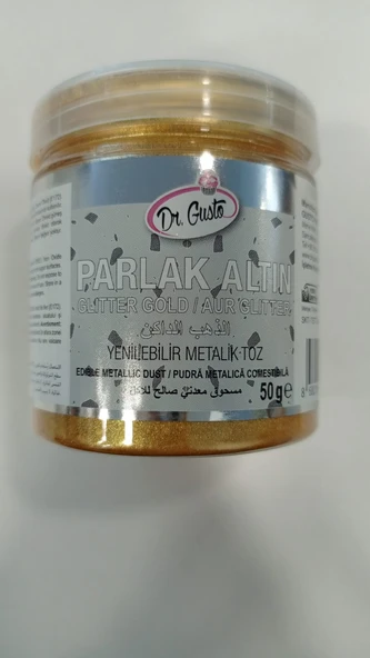 TOZ SİM  METALİK DR. GUSTO 50 GR PARLAK ALTIN ürün görseli 1