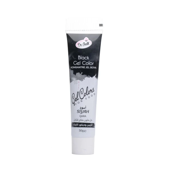 JEL BOYA DR.GUSTO  50 GR SİYAH ürün görseli 1