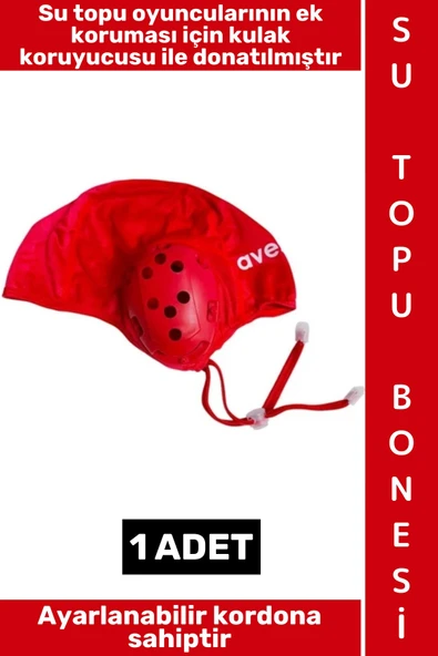 #SuTopuBone Klora Dayanıklı Çok Şık Kadın Erkek Ayarlanabilir Kordonlu Kulak Korumalı Su Topu Bonesi ürün görseli 1