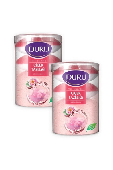 Duru Fresh Sensations Çiçek Tazeliği 8 Adet Güzellik Sabunu 2x400gr ürün görseli 1