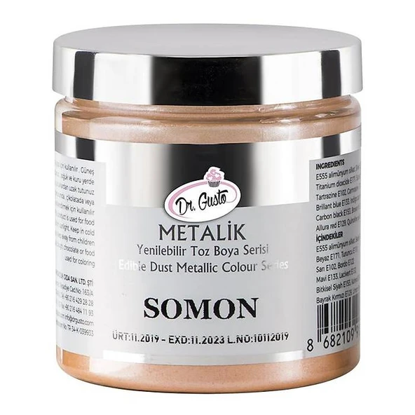 TOZ SİM  METALİK DR. GUSTO 50 GR SOMON ürün görseli 1