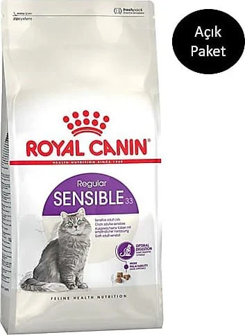 Royal Canin Sensible 33 5 kg Yetişkin Kuru Kedi Maması - Açık Paket ürün görseli 1