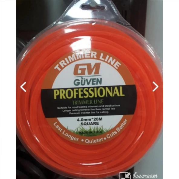 KARE TIRPAN MİSİNASI 4 MM 28 M HEXAGON KALİTELİ ÜRÜN ürün görseli 1