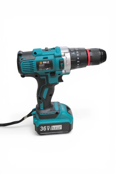 BN5 36 Volt 5 Pilli Şarjlı Matkap - Resim 3