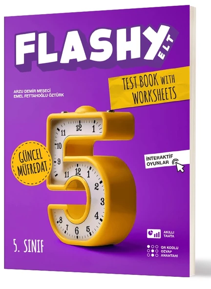 Flashy Elt 2026 5. Sınıf Flashy Test Book With Worksheets ürün görseli 1