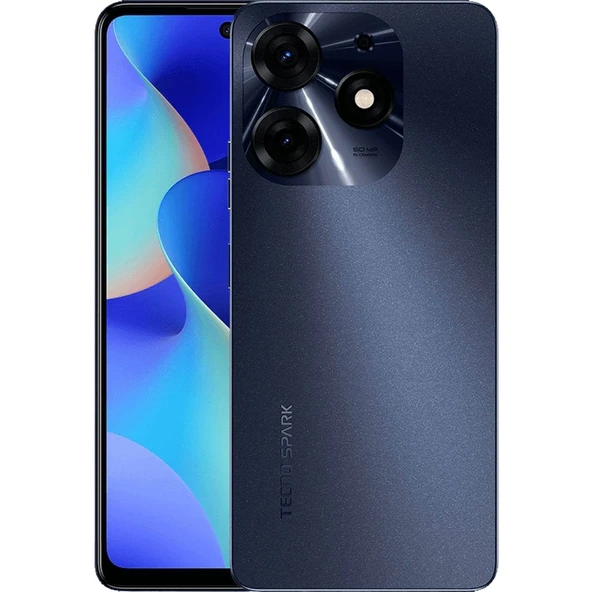 TECNO Spark 10 Mavi 128 GB / 8 GB Ram Yenilenmiş Ürün (Sıfır Gibi) ürün görseli 1