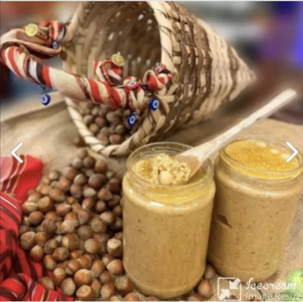 ENFEZ Giresun Kalite Fındık Ezmesi 600 gr Bahçemizden Sofranıza 2025 YILI ÜRETİMİDİR ürün görseli 1
