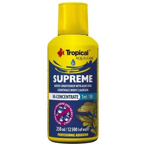 Tropical Supreme 250ml Su Düzenleyici Skt: 10/2027 ürün görseli 1