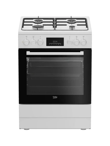 Beko BFE 400-1 EB Beyaz Ocaklı Fırın ürün görseli 1