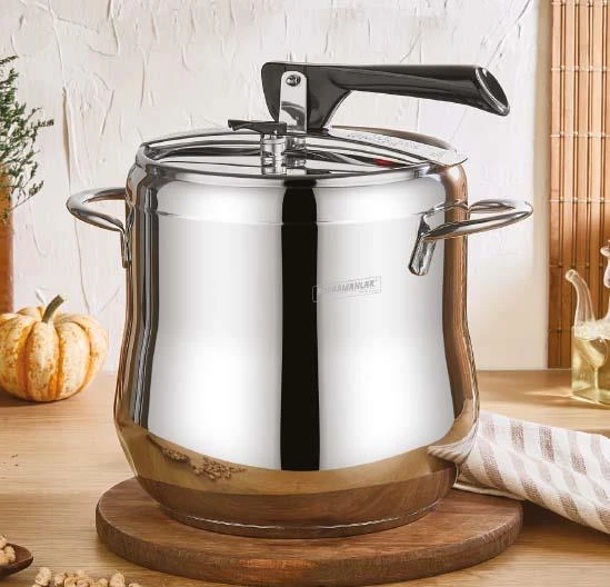 Klasik Düdüklü Tencere - 3.5 Litre Güveç Model (Paslanmaz Çelik) - Resim 2