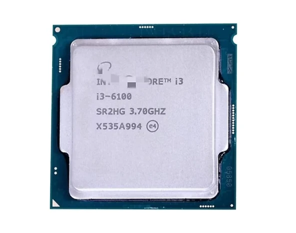 Intel Skylake Core I3 6100 3.7 Ghz 3mb Lga 1151P Tray Cpu ürün görseli 1