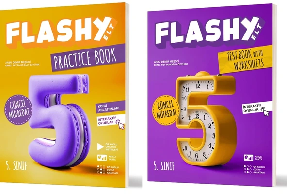 Flashy Elt 2026 5. Sınıf Flashy Practice Book + Skills + Test Seti 3 Kitap ürün görseli 1