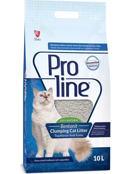 ProLine Kokusuz Kedi Kumu 10 Lt ürün görseli 1