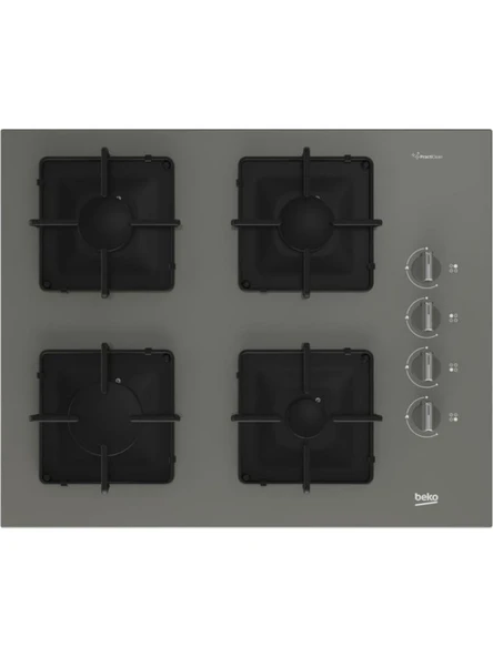 Beko BOCD K 6510 EG Gri Cam Ankastre Ocak ürün görseli 1