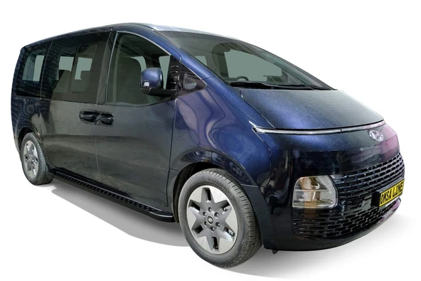 OMSA Hyundai Staria Dot Line Yan Basamak Siyah 2021 ve Sonrası ürün görseli 1