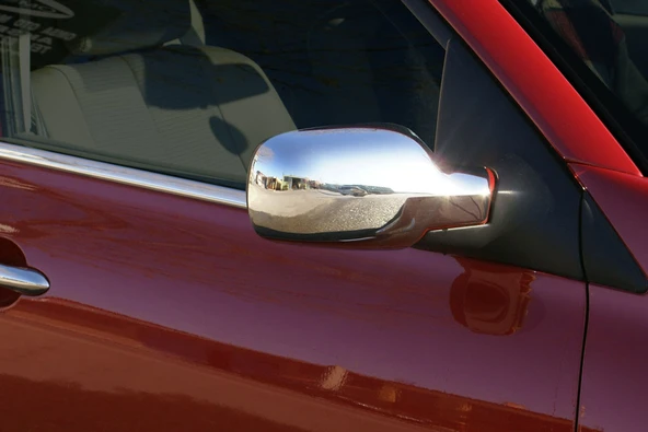 OMSA Renault Megane 2 Krom Ayna Kapağı ABS 2 Parça 2004-2010 Arası ürün görseli 1