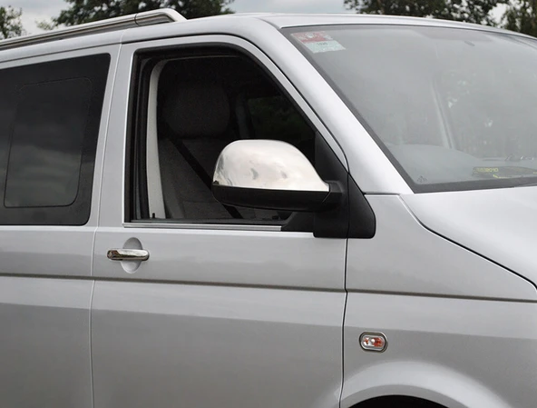 OMSA VW T5 Transporter Krom Ayna Kapağı 2 Parça Abs 2010-2023 Arası ürün görseli 1