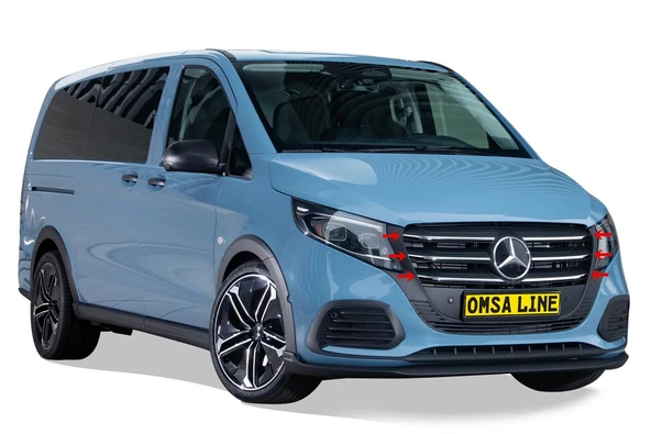 OMSA Mercedes Vito W447 Krom Ön Panjur 6 Parça 2024 ve Sonrası ürün görseli 1