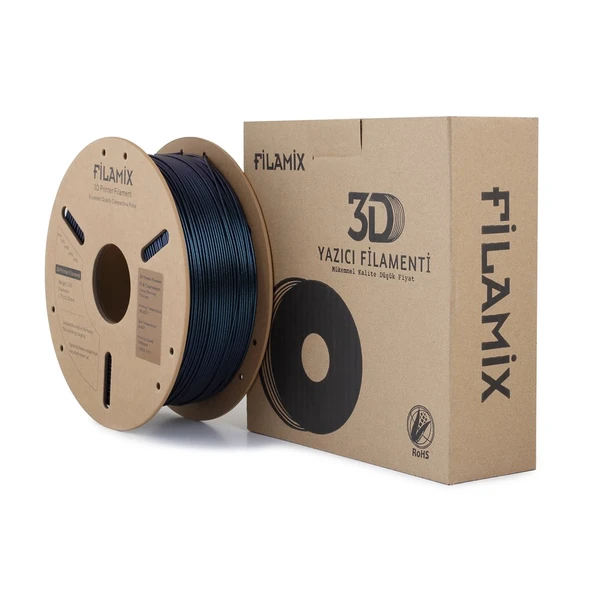 Filamix Pla Chameleon Yanık Titanyum Metalik 1.75mm 1kg ürün görseli 1