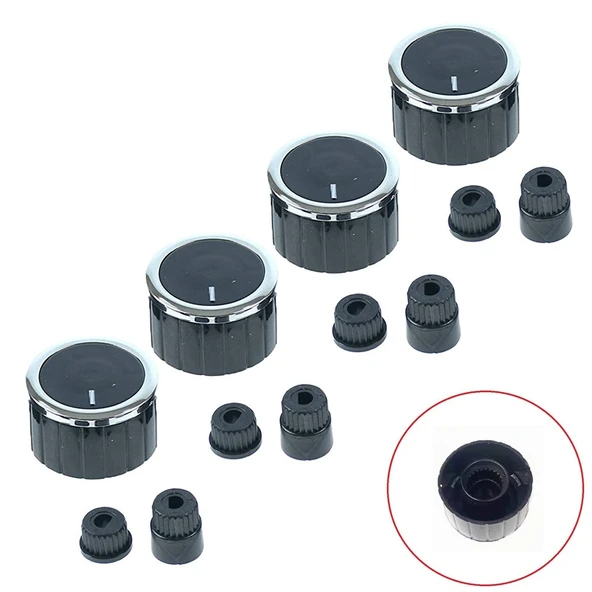 Miele İle Uyumlu Düğme 4 lü Takımı Ankastre Set Üstü Ocak Düğmesi ürün görseli 1