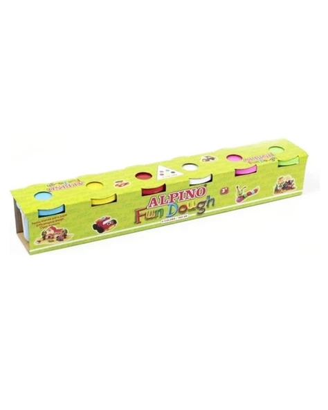 Alpino 6 Renk Oyun Hamuru ürün görseli 1
