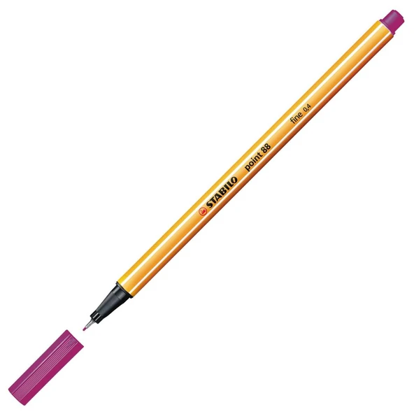 Stabilo 88/58 İnce Uçlu Keçeli Kalem 88 Point 0.4 Mm Lila (10 Lu Kutu) ürün görseli 1