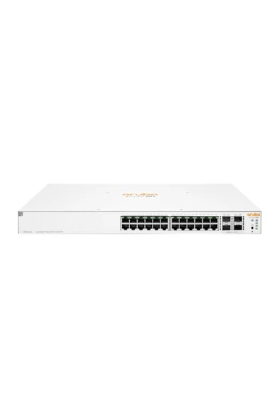 Aruba İnstant On 1930-24G-Poe+ 4 Sfp 195W (24 Port 10-100-1000 Poe+) Poe 4 Sfp+ 1-10Gbe Port ürün görseli 1