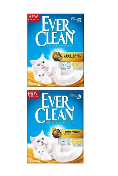 Less Pass(PATİLERE YAPIŞMAYAN) Kedi Kumu 10 Lt X 2 Adet ürün görseli 1