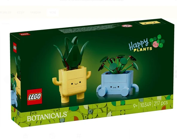 Lego Botanical Collection Mutlu Bitkiler 10349 ürün görseli 1