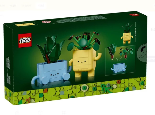Lego Botanical Collection Mutlu Bitkiler 10349 - Resim 3