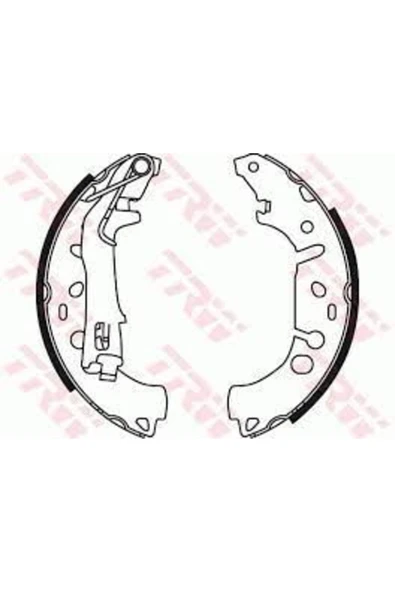 MGA Kampana Balata ( Fıat: Fıorıno 08 - / Peugeot: Bıpper / Cıtroen: Nemo 08 - )-54311 4241n8 ürün görseli 1