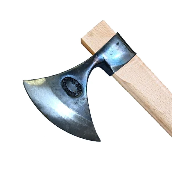 Karacasu Saplı Ay Balta 90 cm - Dövme Çelikten ürün görseli 1