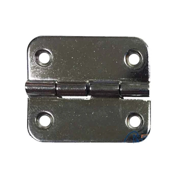 Havşalı Menteşe - Büyük, 25x30mm, Nikel, 100 Adet ürün görseli 1