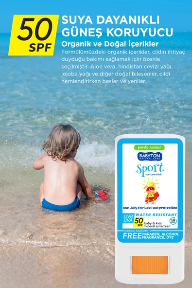 Sport Güneş Stick 50 SPF 20 gr - Resim 2
